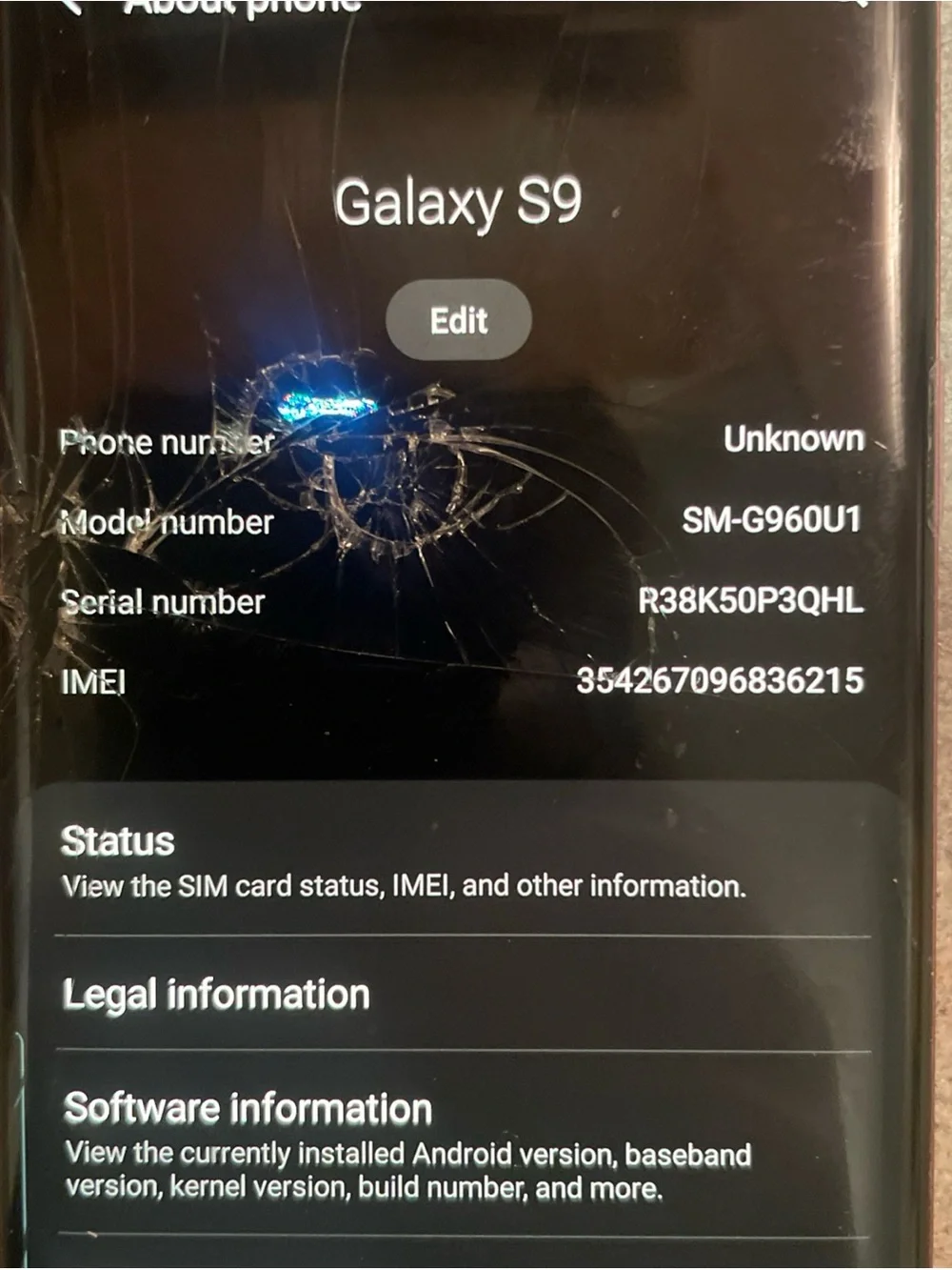 Samsung Galaxy S9 Lilac Purple 64gb
